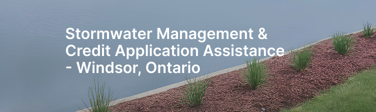 Stormwater Management and Credit Application Assistance